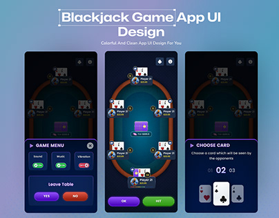 Blackjack mobile app